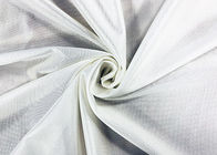 210GSM υλικό εύκαμπτο 84% νάυλον κοστουμιών λουσίματος για το λευκό φορεμάτων σπιτιών
